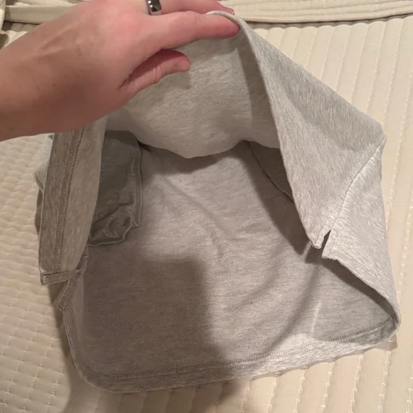 Eddie Bauer Light Gray Mini Skirt - Picture 6 of 6